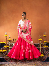 White & Pink Chaniya Choli